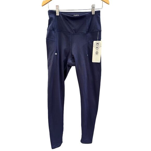 Layer 8 Women's XS Inkwell High-Waisted Full-Length‎ Compression Leggings NWT - Picture 1 of 9